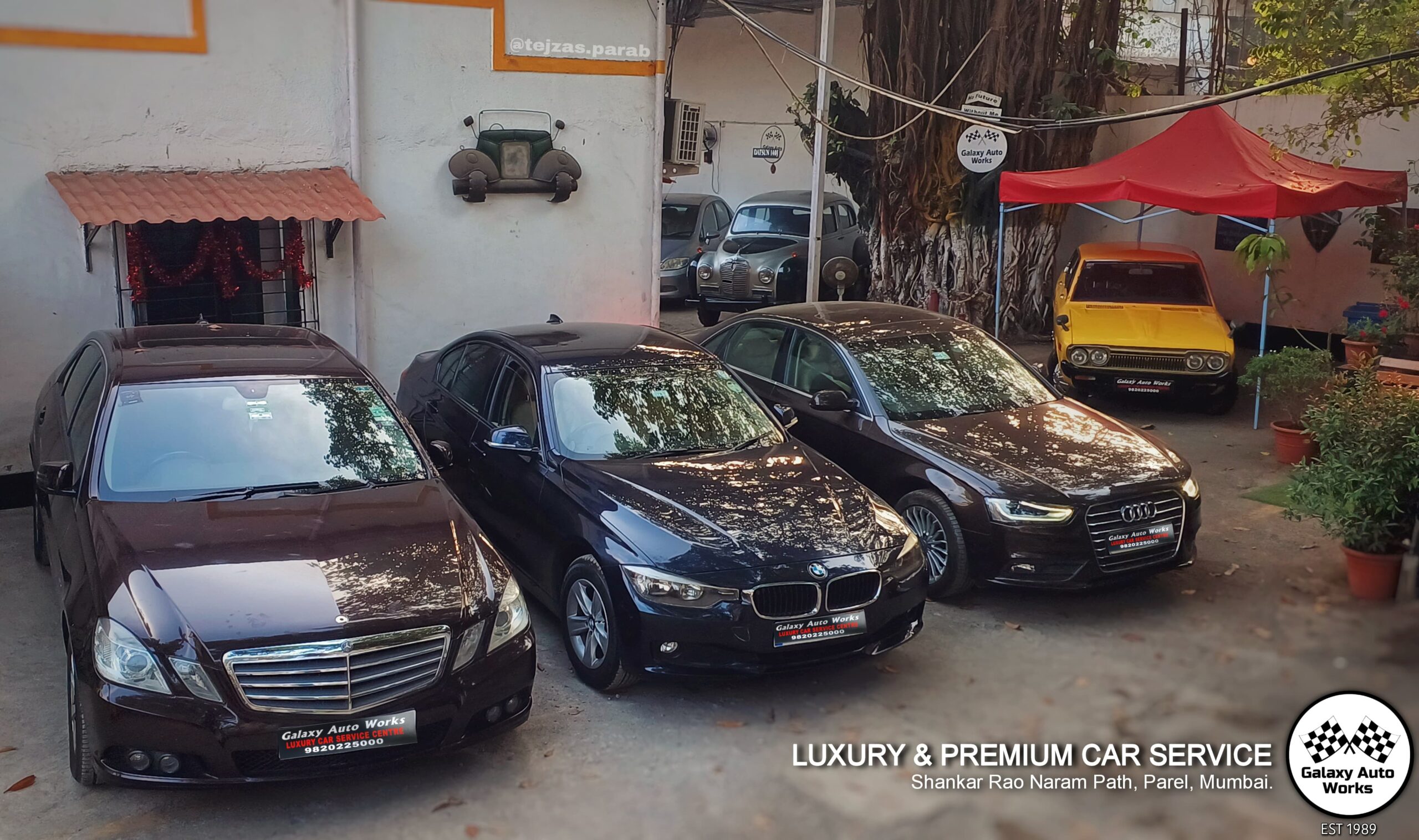 Premium Car Service in Mumbai from Galaxy Auto Works