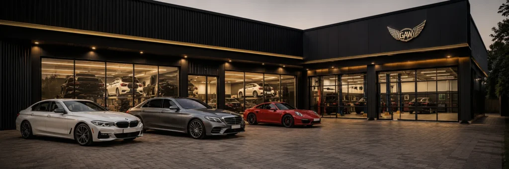 Galaxy Auto Works luxury and supercar service centre in Lower Parel Mumbai
