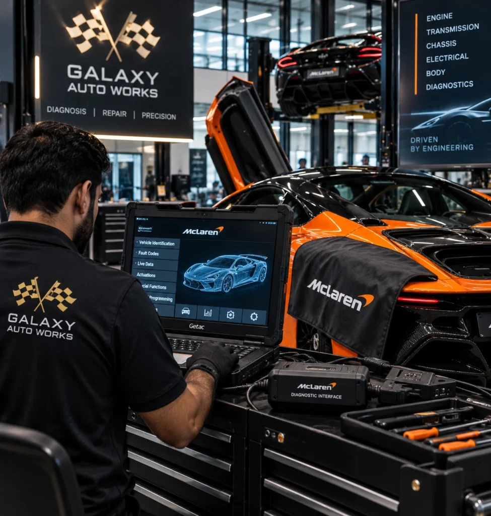Advanced McLaren diagnostics in Mumbai