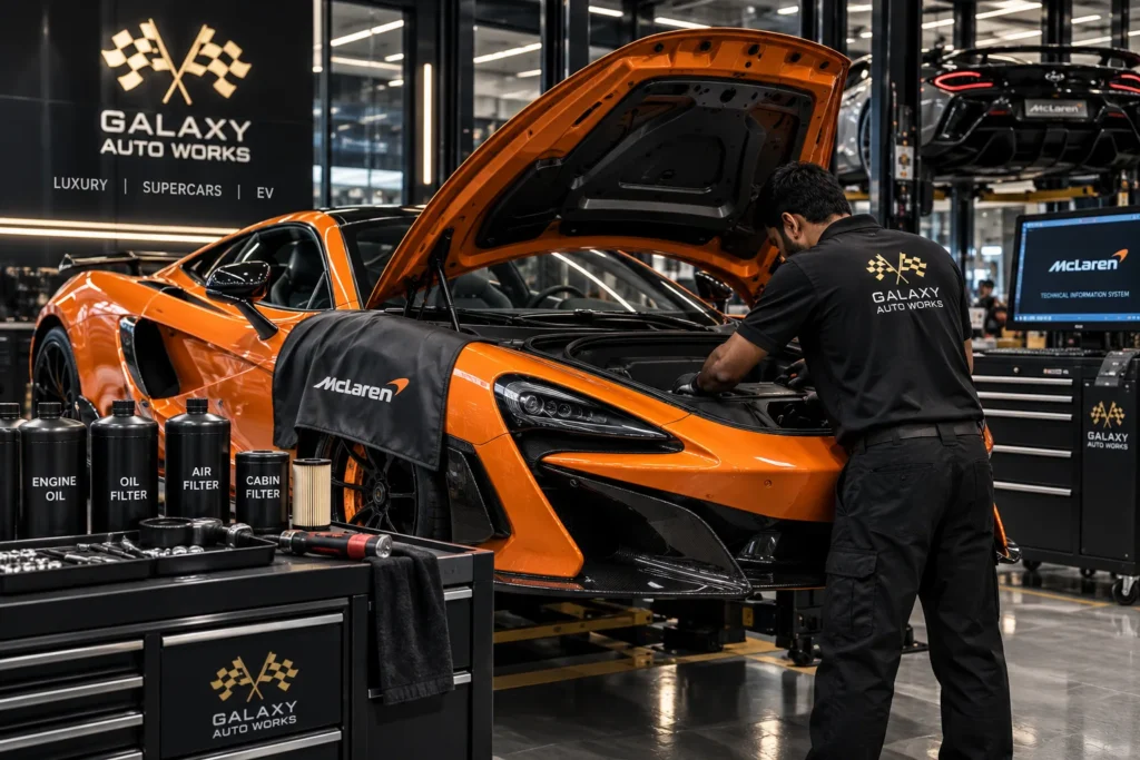 Engine repair for McLaren in Mumbai