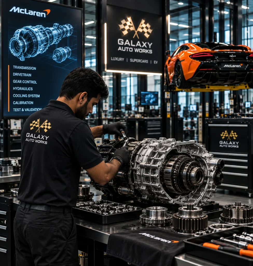 Transmission repair for McLaren in Mumbai