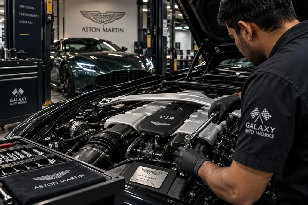 Aston Martin suspension and brake repair in Mumbai